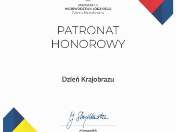 Zaproszenie na dzień krajobrazu , 